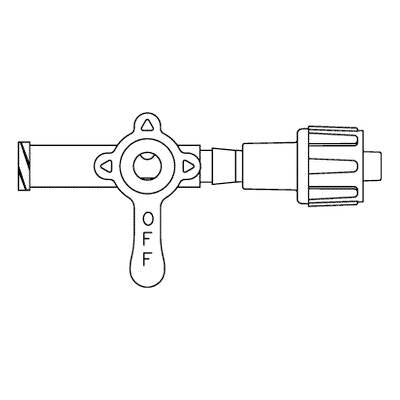 Smiths Medical Medex Stopcock 1 Way - X4351L