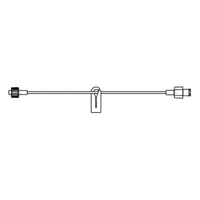 Smiths Medical - Extension Set 60 Inch Tubing 1.8 mL Priming Volume DEHP - MX448L60