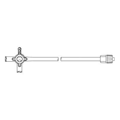 Smiths Medical Hi-Flo Extension Set 33 Inch Tubing 7.1 mL Priming Volume DEHP - X92133L
