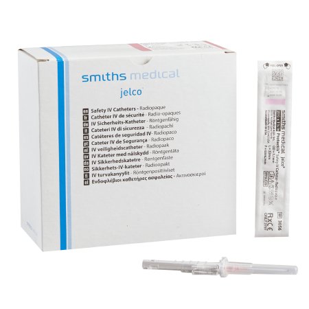 Protectiv - Peripheral IV Catheter 20 Gauge 1.25 Inch Retracting Safety Needle - 305606