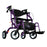 Drive Medical Airgo Fusion F20 Side-Folding Rollator & Transport Chair