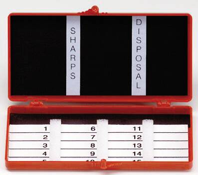 Medical Action Industries Needle Counter 60 Capacity Sterile - 5103