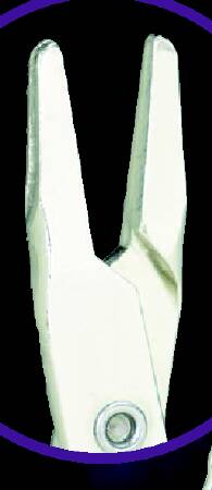 Medical Action Industries One Time Needle Holder 5 Inch Straight Jaws Finger Ring Handle - 56230