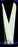 One Time - Operating Scissors 5-1/4 Inch Length Floor Grade Nickel Plated Steel Sterile Finger Ring Handle Straight Sharp Tip / Blunt Tip - 56249
