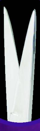 Medical Action Industries One Time Iris Scissors 4-1/2 Inch Length Floor Grade Nickel Plated Steel Sterile Finger Ring Handle Straight Sharp/Sharp - 56304