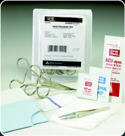 Medical Action Industries One Time Minor Procedure Tray - 61214