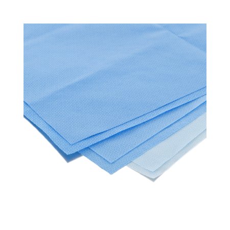 HALYARD* H400 - Sterilization Wrap Medium Blue 45 X 45 Inch Single Layer SMS Polypropylene Steam / EO Gas - 68245