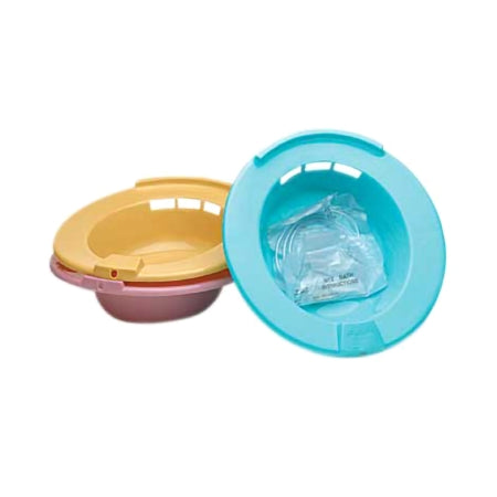 Medegen Medical Products - Sitz Bath Round Rose Polypropylene 2000 mL Bag Graduated, 500 mL Increments up to 2000 mL - H990-10
