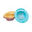 Medegen Medical Products - Sitz Bath Round Rose Polypropylene 2000 mL Bag Graduated, 500 mL Increments up to 2000 mL - H990-10