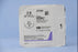 Coated Vicryl - Suture with Needle Absorbable Coated Violet Suture Braided Polyglactin 910 Size 2 - 0 18 Inch Suture 1-Needle 36 mm Length 1/2 Circle Taper Point Needle - J739D