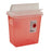 Cardinal SharpSafety Sharps Container 1-Piece 10 H X 10-1/2 W X 7-1/4 D Inch 2 Gallon Translucent Horizontal Entry Lid - 89671