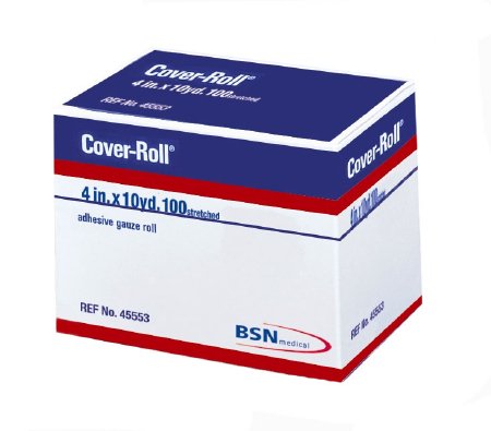 BSN Medical Cover-Roll Stretch Dressing Retention Tape Radio-transparent NonWoven Polyester 2 Inch X 10 Yard White NonSterile - 45552