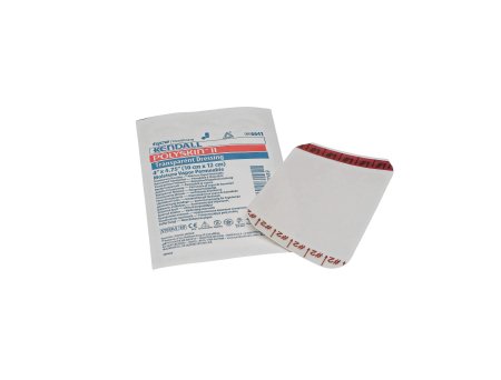 Kendall - Transparent Film Dressing Rectangle 2 X 2-3/4 Inch 2 Tab Delivery Without Label Sterile - 6640