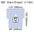 3M Steri-Drape - Orthopedic Drape Arthroscopy Drape with Pouch 89 W X 125 L Inch Sterile - 1194