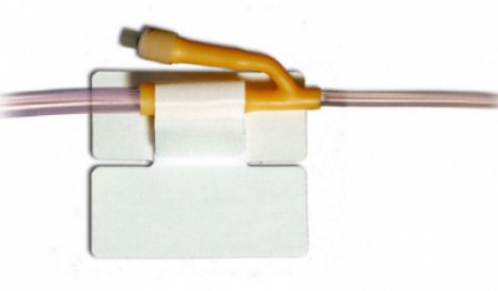 M.C. Johnson Cath-Secure Holder, Tube Single Hook and Loop Tab, Hypoallergenic Tape, Butterfly Design - 5445-2