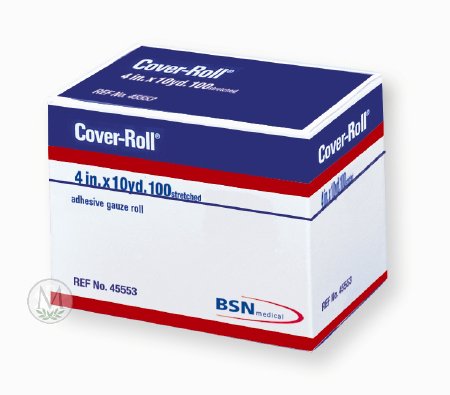 BSN Medical Cover-Roll Stretch Dressing Retention Tape Radio-transparent NonWoven Polyester 6 Inch X 10 Yard White NonSterile - 45554