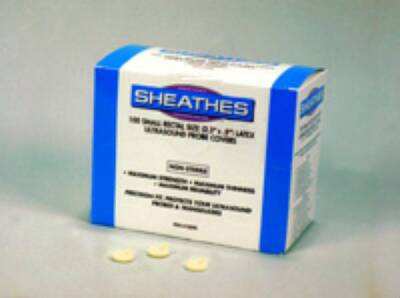 Sheathing Technologies Sheathes Ultrasound Probe Cover 0.5 X 2.3 Inch Latex Non-Sterile For Ultrasound Probe - 10090