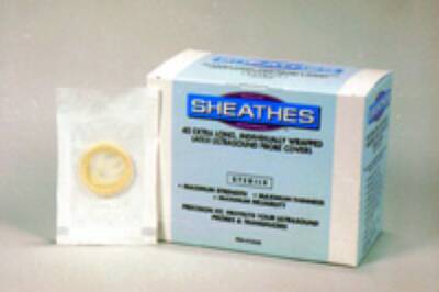 Sheathing Technologies Sheathes Ultrasound Probe Cover 1.18 X 11.8 Inch Latex Sterile For Ultrasound Probe - 10340