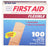 Dukal Stat Strip Adhesive Strip 1 X 3 Inch Fabric Rectangle Tan Sterile - 1595033