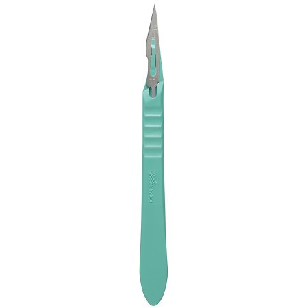 Miltex - Scalpel No. 11 Stainless Steel / Plastic Classic Grip Handle Sterile Disposable - 4-411