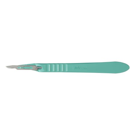 Miltex - Scalpel No. 15 Stainless Steel / Plastic Classic Grip Handle Sterile Disposable - 4-415