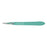 Miltex - Scalpel No. 15 Stainless Steel / Plastic Classic Grip Handle Sterile Disposable - 4-415