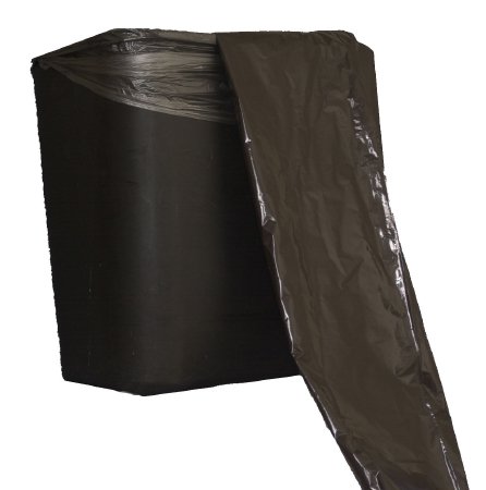 Medegen Medical Products - Trash Bag 10 gal. Brown LLDPE 0.50 mil 23 X 29 Inch Star Seal Bottom Coreless Roll - 4621