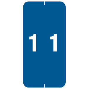 Tabbies Smead LLC Compatible Numeric 91800 Label Rolls and Kit, 2"H x 1"W, 250 Per Role