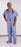 Medline - Scrub Shirt X-Large Blue 1 Pocket Short Sleeve Unisex - NON27212XL