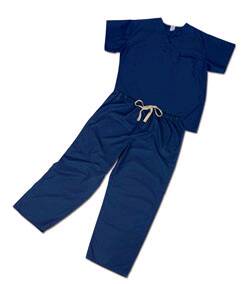 ComfortEase - Scrub Pants Reversible Large Ceil Blue Unisex - 900JTHL-CM