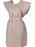 McKesson McKesson Patient Exam Gown One Size Fits Most Adult NonSterile Peach - 18-976