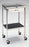 Pedigo Products - Utility Cart Stainless Steel 16 X 20 X 34 Inch Silver 3-1/2 X 12-1/2 X 15-1/2 Inch Drawer, 15 X 19 Inch Shelf - SG-80-SS