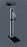 Detecto Scale - Height Measuring Rod Metal Scale Mount - 3PHTROD-1