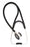 Welch Allyn Harvey Elite Cardiology Stethoscope Black 1-Tube 17 Inch Tube Double Sided Chestpiece - 5079-125
