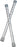 Drive Medical Tall Extension Legs with Wheels, Combo Pack (Adds 4")
