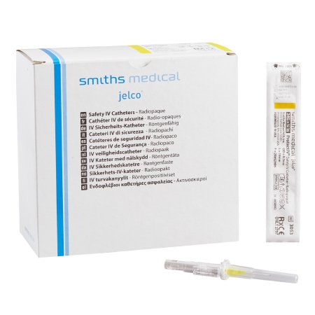 Protectiv - Peripheral IV Catheter 24 Gauge 0.75 Inch Retracting Safety Needle - 305306