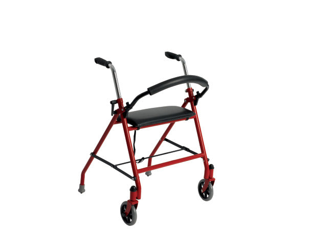 Drive Medical Two Wheeled Walker with Seat