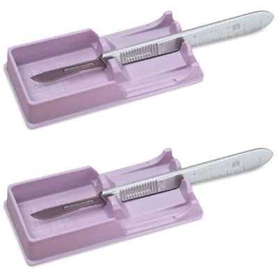 Cardinal Devon Scalpel Shield / Holder Blade, Shield, Scalpel, Rectangular Shape - 31142576