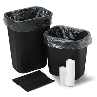 Medegen Medical Products - Trash Bag 56 gal. Clear LLDPE 1.5 mil 43 X 48 Inch Star Seal Bottom Coreless Roll - 4666