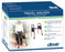 Drive Medical Deluxe Folding Travel Walker with 5" Wheels