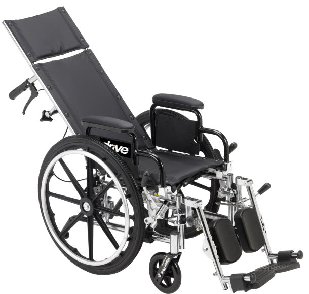 Drive Medical Pediatric Viper Plus Reclining Wheelchair - PL412RBDDA