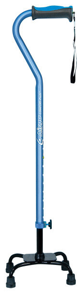 Drive Medical Airgo Comfort-Plus Adjustable Quad Canes, Large Base