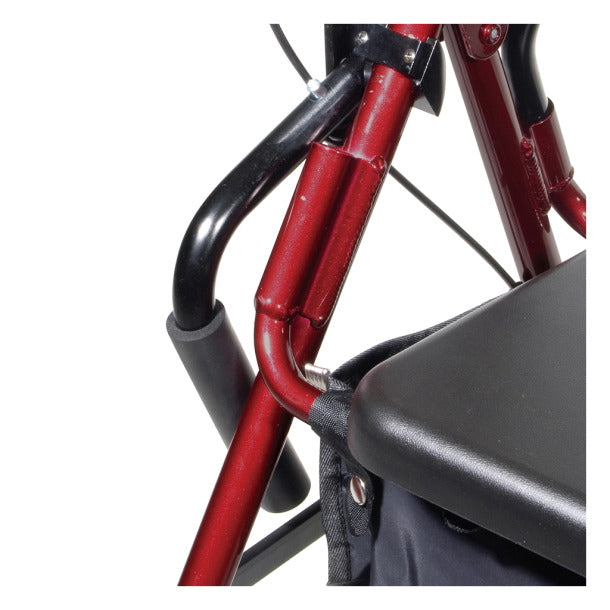 Drive Medical Duet Rollator/Transport Chair, 8" Casters