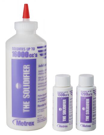 Metrex Research The Solidifier Fluid Solidifier 1500cc Screw Top Bottle - SD-1500