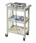 Mettler Electronics Mettler Electronics Utility Cart Plastic 34 X 14.25 X 20.75 Inch 3 Shelves Beige - 73