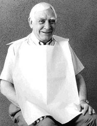 Encore - Bib Tie Closure Disposable Poly / Tissue - 920461