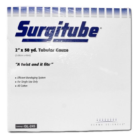 Surgitube - Tubular Retainer Dressing Cotton 2 Inch X 50 Yard Size 5P White Head / Shoulder / Breast / Leg NonSterile - GL245
