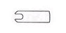 MicroAire Surgical Instruments Bone Cutting Blade Oscillating 9.6 X 18.5 X 0.6 mm Stainless Steel Sterile - ZO-063