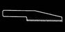 MicroAire Surgical Instruments General Purpose Blade Reciprocating Saw Blade 3.6 X 25.4 X 0.5 mm Stainless Steel Sterile - ZR-120