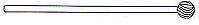 MicroAire Surgical Instruments - Bur 6.5 mm Diameter Carbide Round Tip - ZB-232
